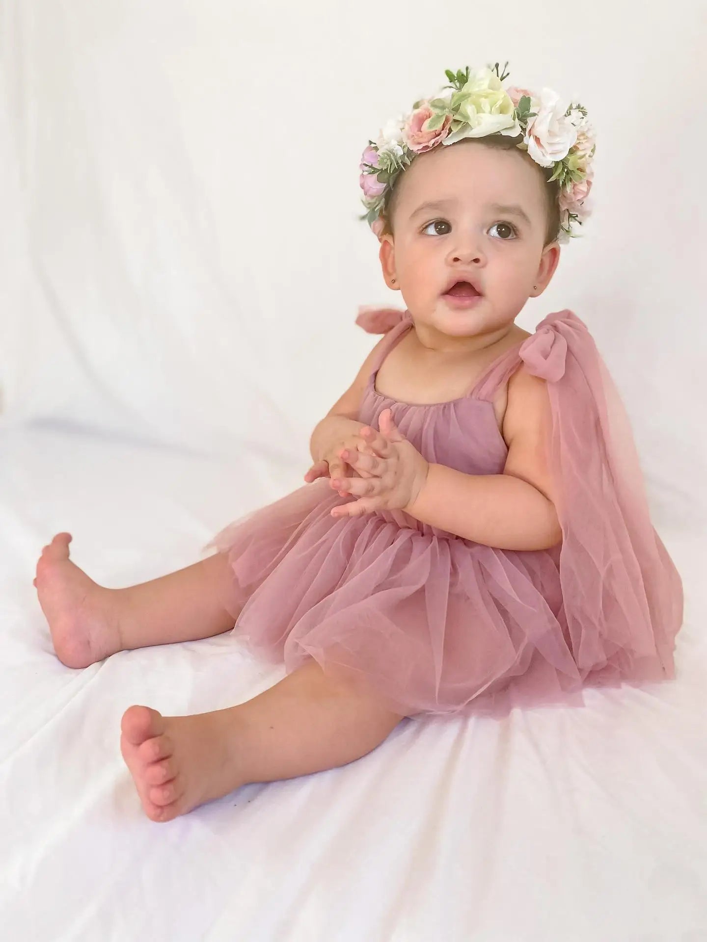 Summer Baby Romper Set Lace Polka Dots Toddler Princess Dress  Infant Girls Bodysuit Baby Onesies 0-24 M
