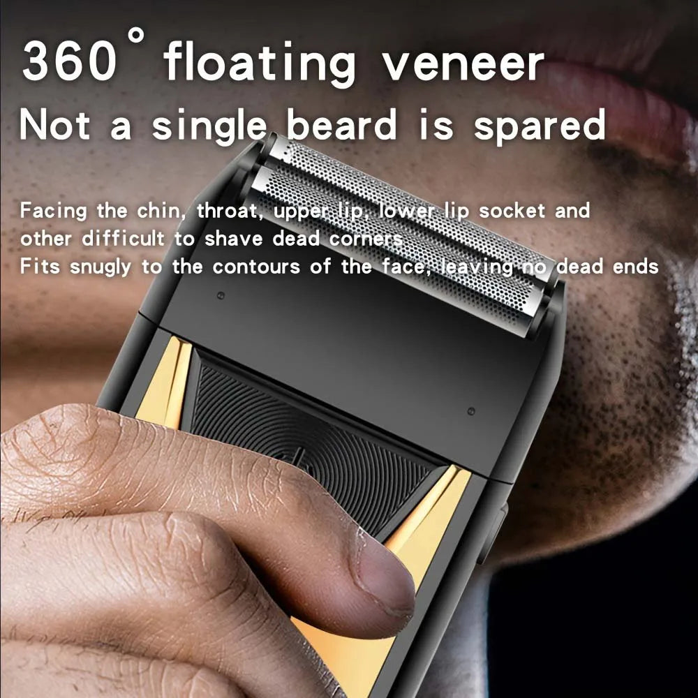 Professional Hair Clippers/Hair Trimmer/Beard Shaver for Men - Cordless Barber Clipper Hair Cutting Kit, Haircut Grooming Kit