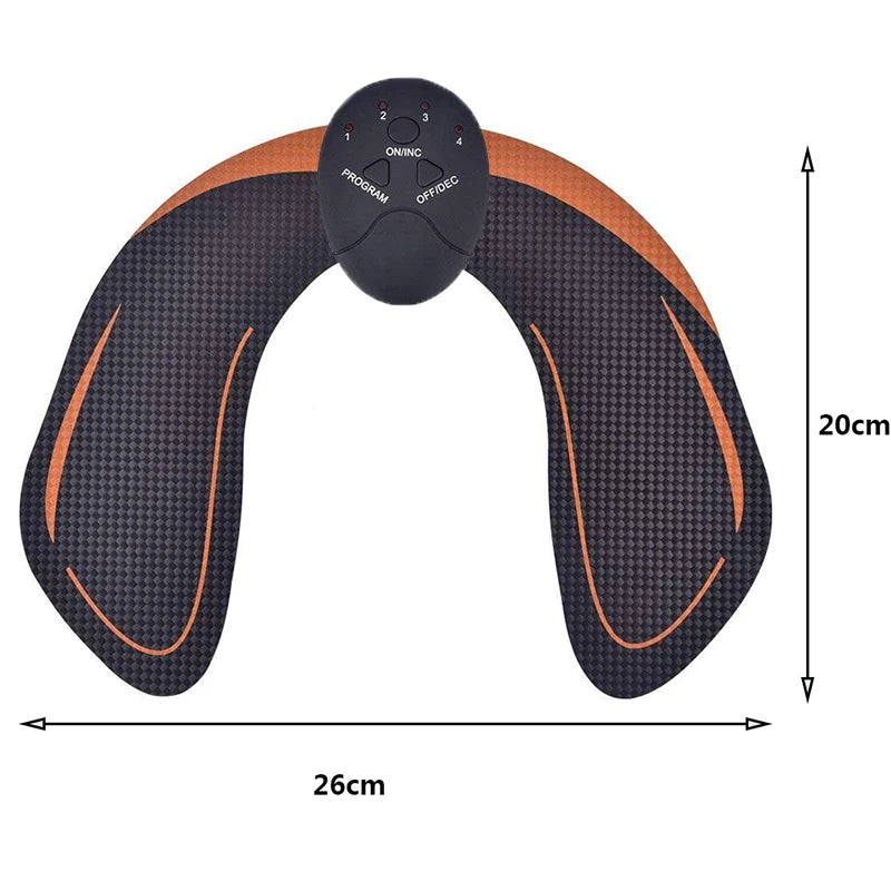 Wireless EMS Abdominal Muscle Stimulator Buttock Hip Trainer Waist Arm Leg Body Smart Slimming Massager Unisex Fitness Equiment