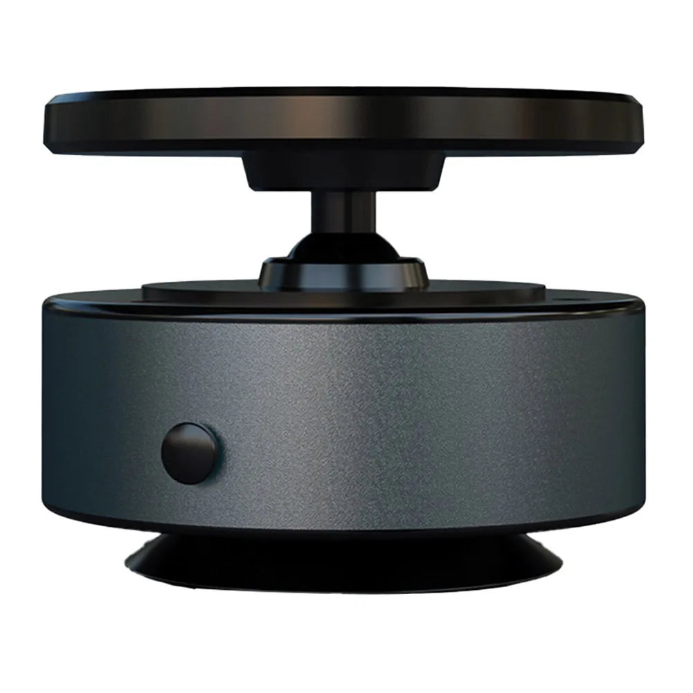 Magnetic Vacuum Adsorption Phone Holder 360°Rotatable Vacuum Suction Mobile Phone Holder Wireless Charging for Gym Bath Shower