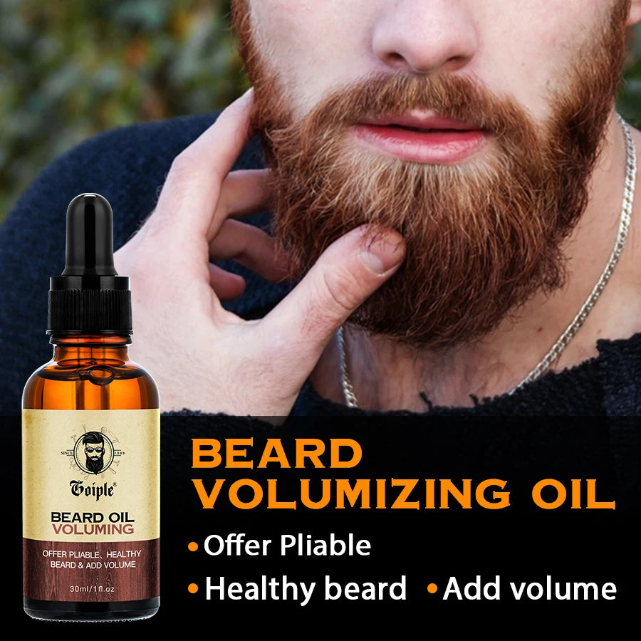 Men Beard Care Gift Facial Hair Cleanse Shampoo Moisturizing Nourishing Conditioner Whiskers Husband Boyfriend Surprise Gift Box