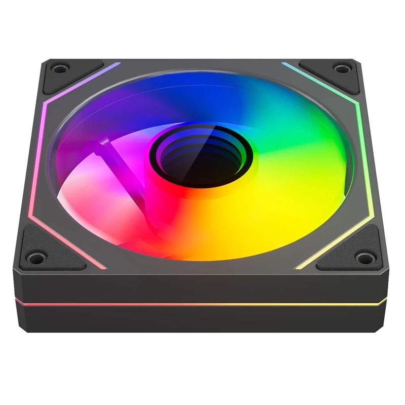 TEUCER Prism 4 PRO 3PCS PC Case Fan 120mm ARGB Cyclic Mirror Light Effect PWM 800-2000RPM CPU Cooler ventilador
