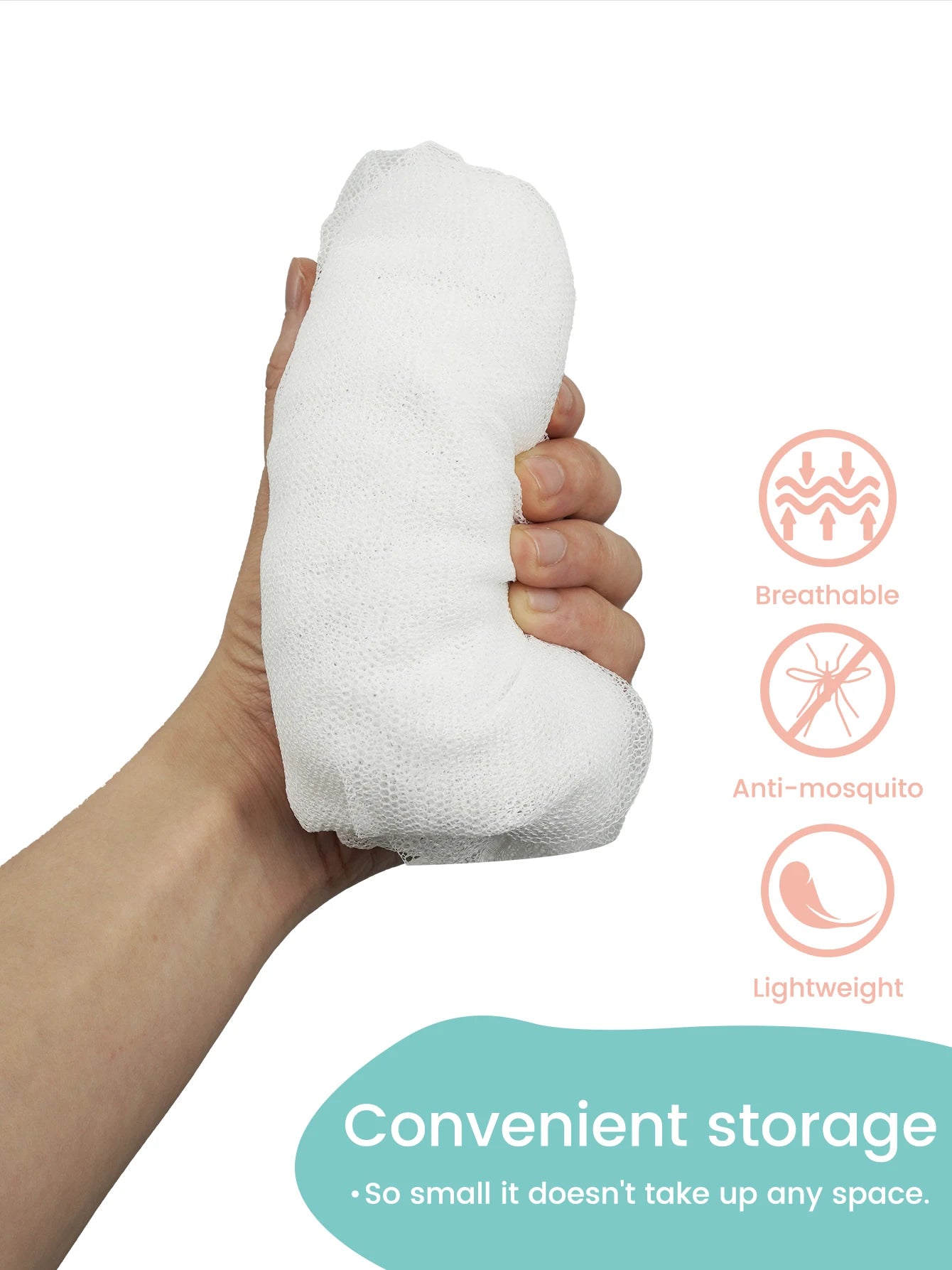 Universal Baby Stroller Mosquito Net Insect Protection Summer Mesh Cover for Prams Fly Shield Accessory