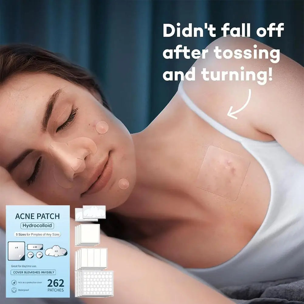 2 Sizes Invisible Professional Healing Absorbing Spot Sticker Covering for Men Women 1set Face Skin Care Acne Pimple Patch