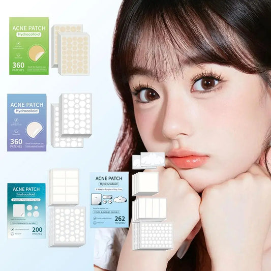 2 Sizes Invisible Professional Healing Absorbing Spot Sticker Covering for Men Women 1set Face Skin Care Acne Pimple Patch
