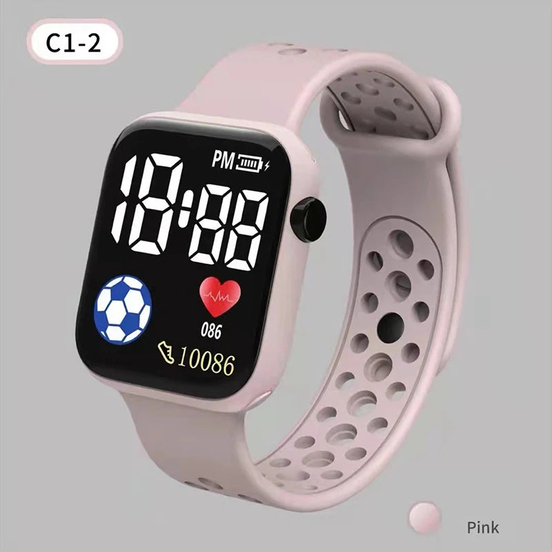 "LED Silicone Watch for Boys & Girls"