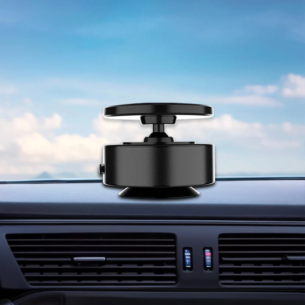 Magnetic Vacuum Adsorption Phone Holder 360°Rotatable Vacuum Suction Mobile Phone Holder Wireless Charging for Gym Bath Shower