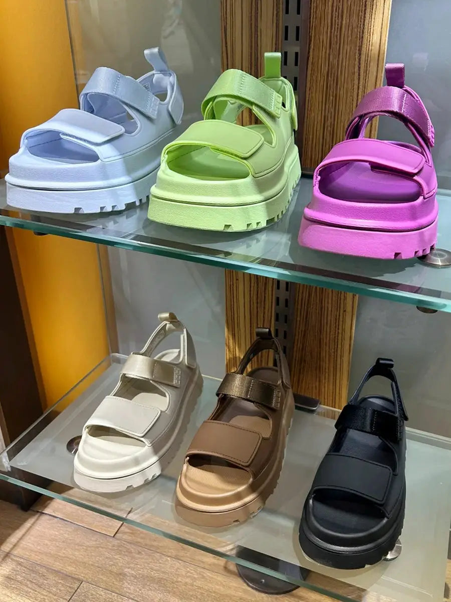 Summer 2025 New Casual Low-heeled Thick-soled Beach Sandals, A Bestseller in Women's Fashion