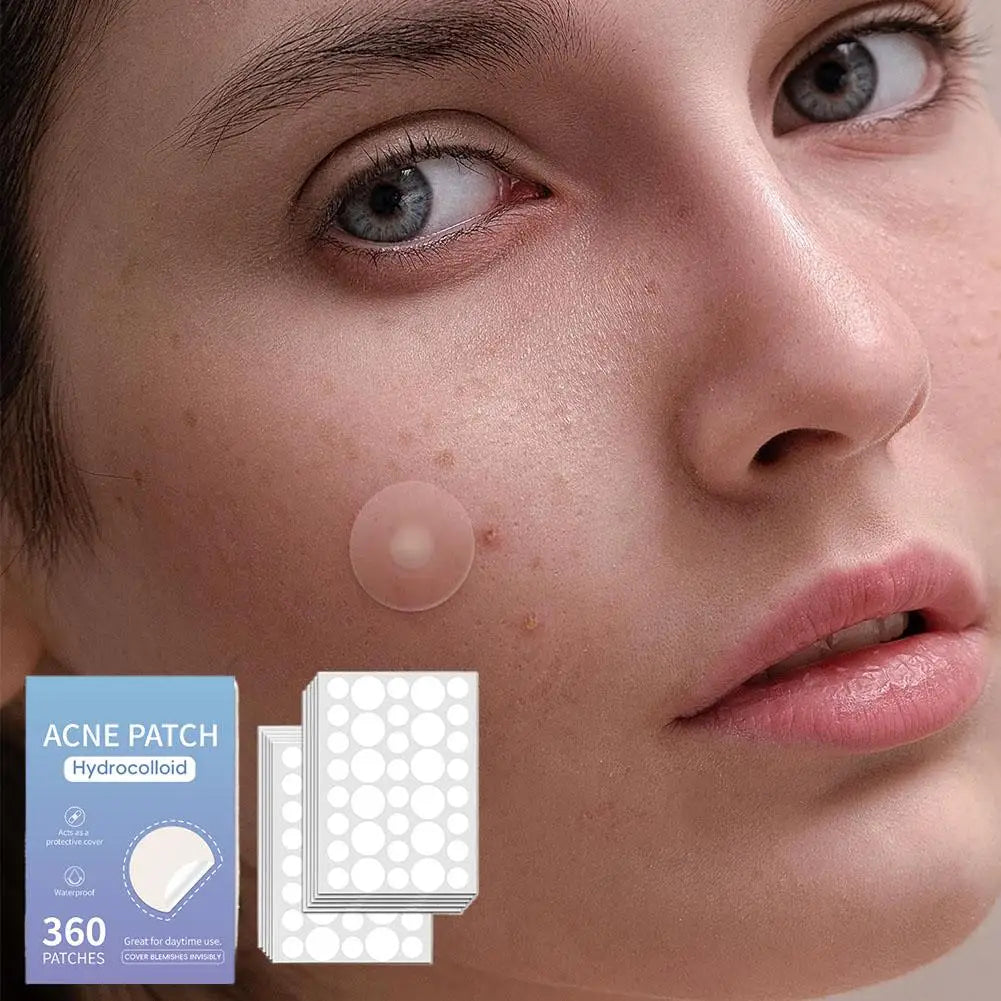 2 Sizes Invisible Professional Healing Absorbing Spot Sticker Covering for Men Women 1set Face Skin Care Acne Pimple Patch