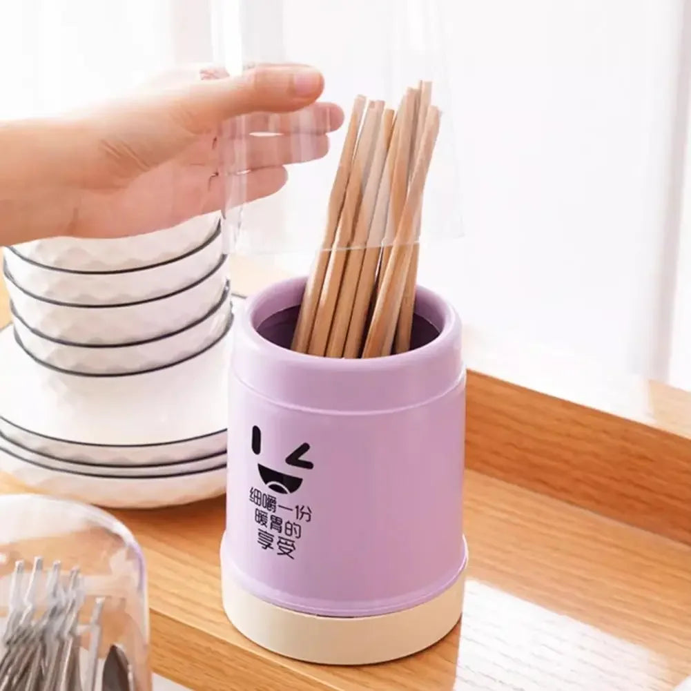New Cute Kitchen Spoon Chopstick Storage Drying Drain Drainer Holder Shelf Accessories Box Home Rack Cutlery Basket Organiz H0Y1